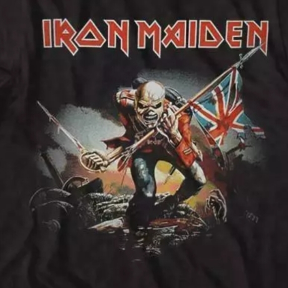 Iron Maiden Trooper Eddie Heavy Metal Shirt - Picture 2 of 2